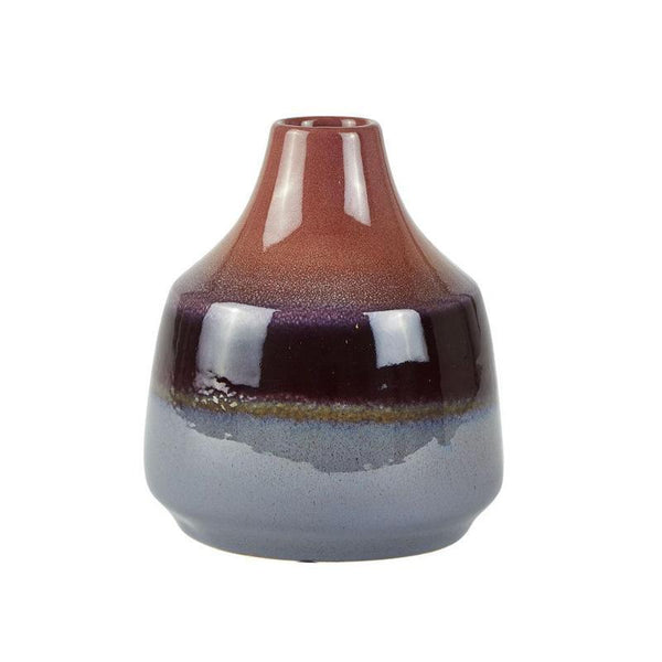 Villa Collection Stoneware Vase (H16.5cm) - warehouse