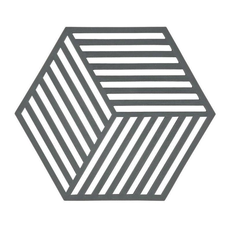 Zone Denmark Silcone Hexagon Shaped Trivets (16x14cm) - warehouse