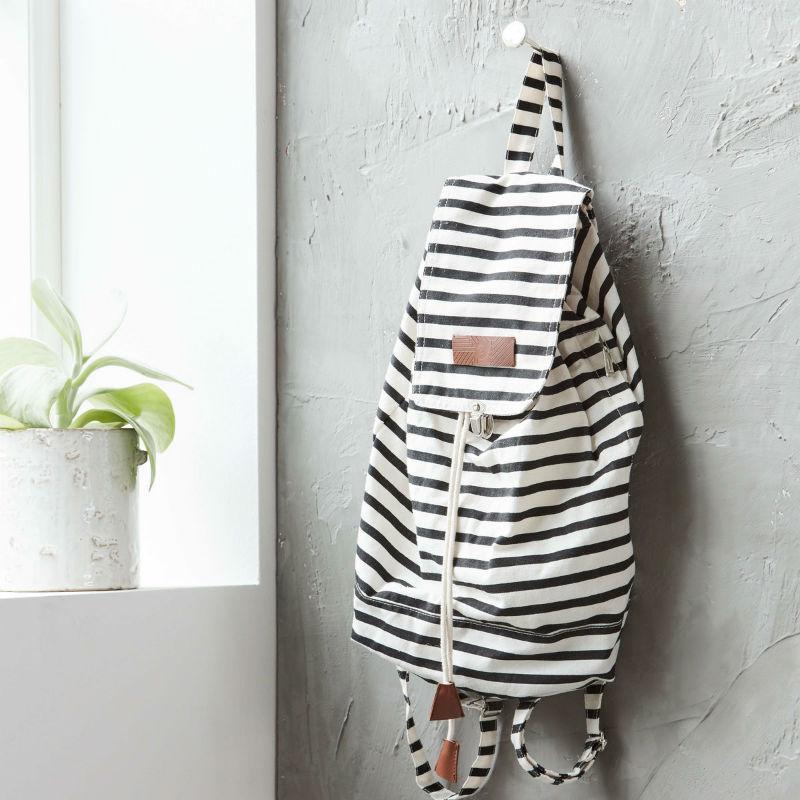 House Doctor Striped Backpack (40x40 cm) - warehouse