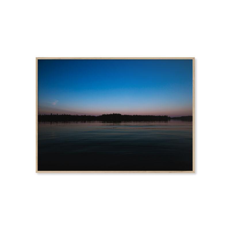 Enklamide Scandinavian Lake Photography Poster (A3 - 70x100cm) - warehouse
