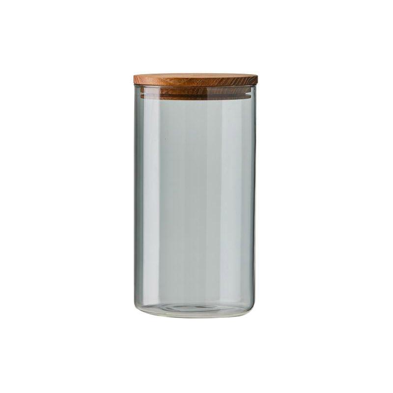 Aida Glass Containers With Cork Lid - warehouse