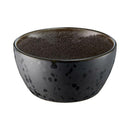 Bitz Glazed Stoneware bowls Ø12cm - Black - warehouse