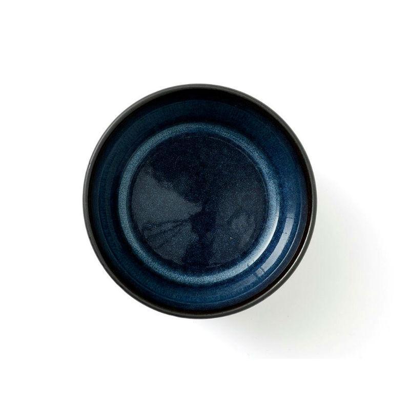 Bitz Glazed Stoneware bowls Ø12cm - Black - warehouse