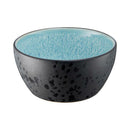 Bitz Glazed Stoneware bowls Ø12cm - Black - warehouse