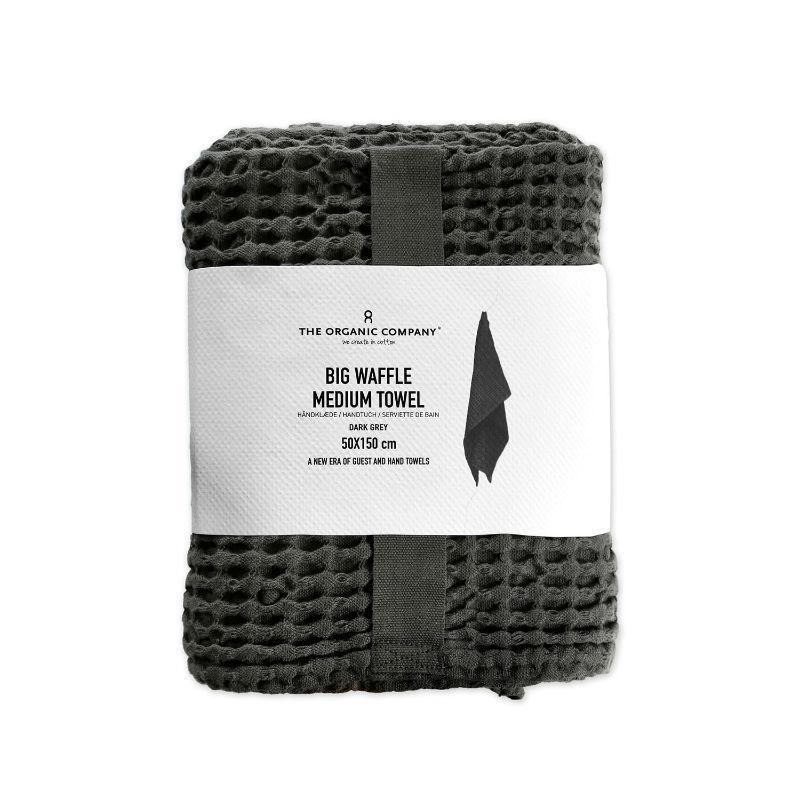 The Organic Company Cotton Medium Waffle Towel (50x150cm) - warehouse