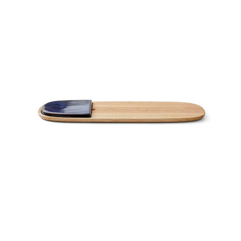 Bitz Cutting Board with stoneware tray (L51cm) - warehouse