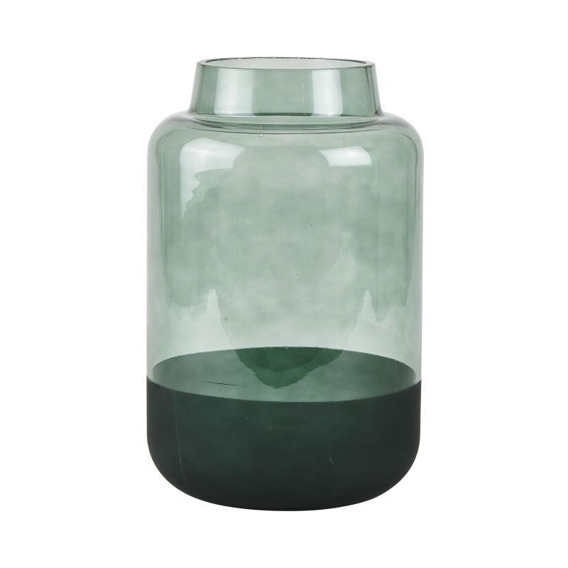 Villa Collection Glass Vase (H26cm) - warehouse