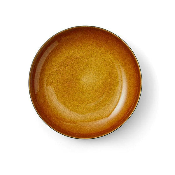 Bitz Glazed Stoneware Serving Dish (40cm) - warehouse #color_amber