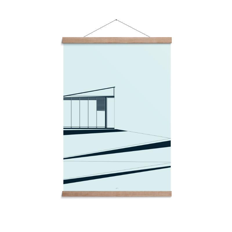Enklamide Architect Mound Poster (A3 - 70x100cm) - warehouse
