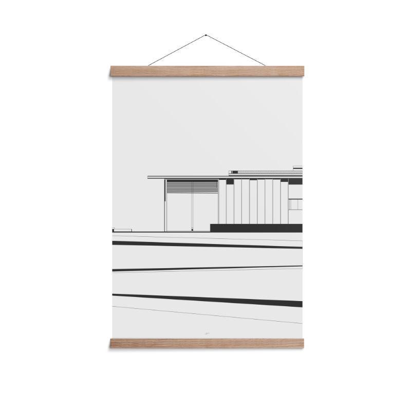 Enklamide Architect Level Poster (A3 - 70x100cm) - warehouse