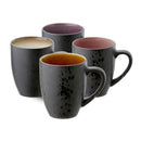 Bitz Assorted Glazed Stoneware mugs (30ml) (4pcs) - warehouse