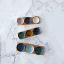 Bitz Set of Glazed Stoneware bowls Ø12cm (3pcs) - warehouse